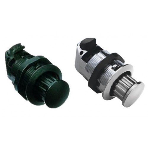 Push-to-Close Knob Latch
